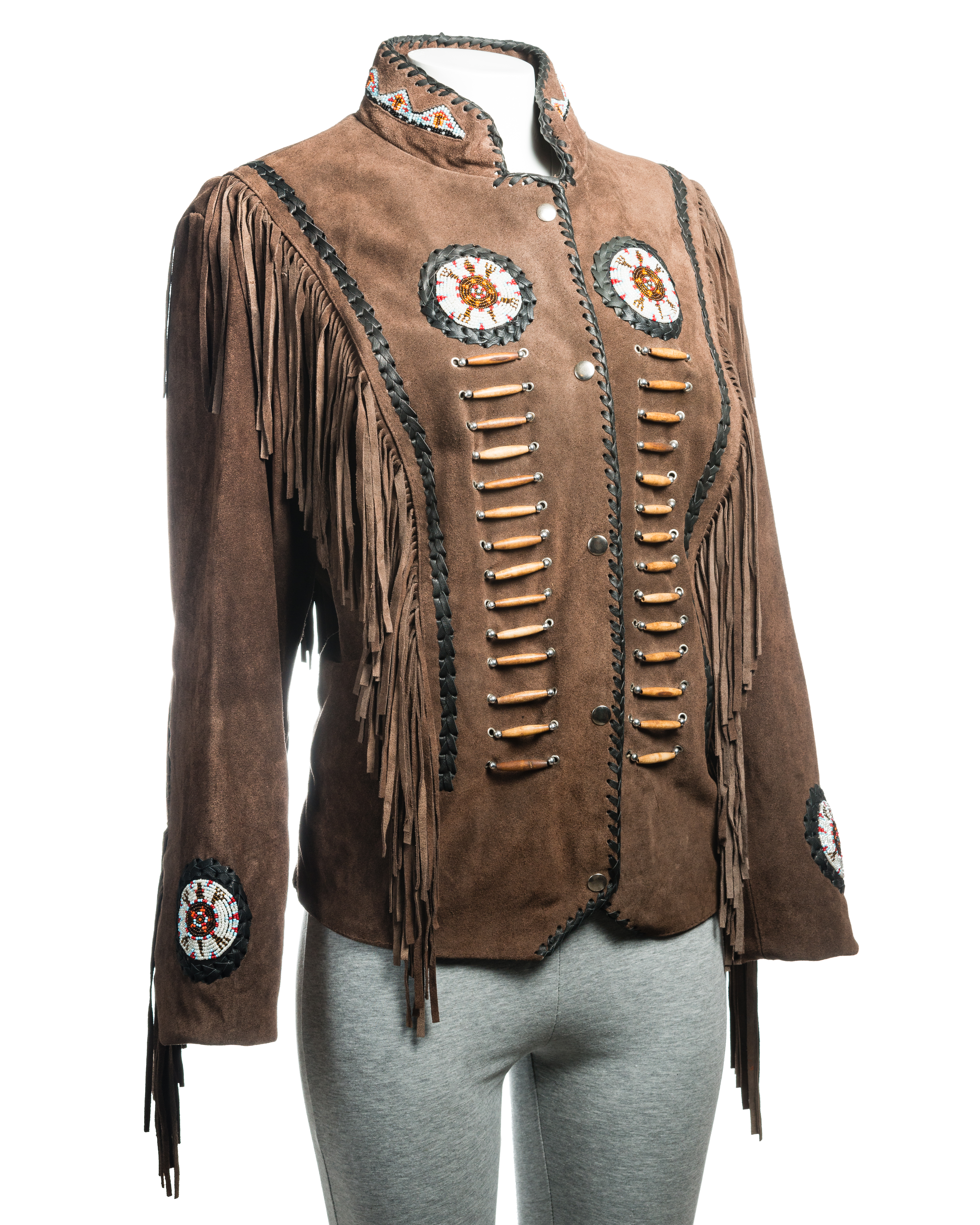 native american suede jacket