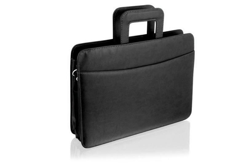 leather laptop case with handle