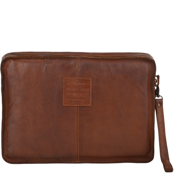 Square ashwood mens vintage laptop sleeve rust 7992 p674 2759 image