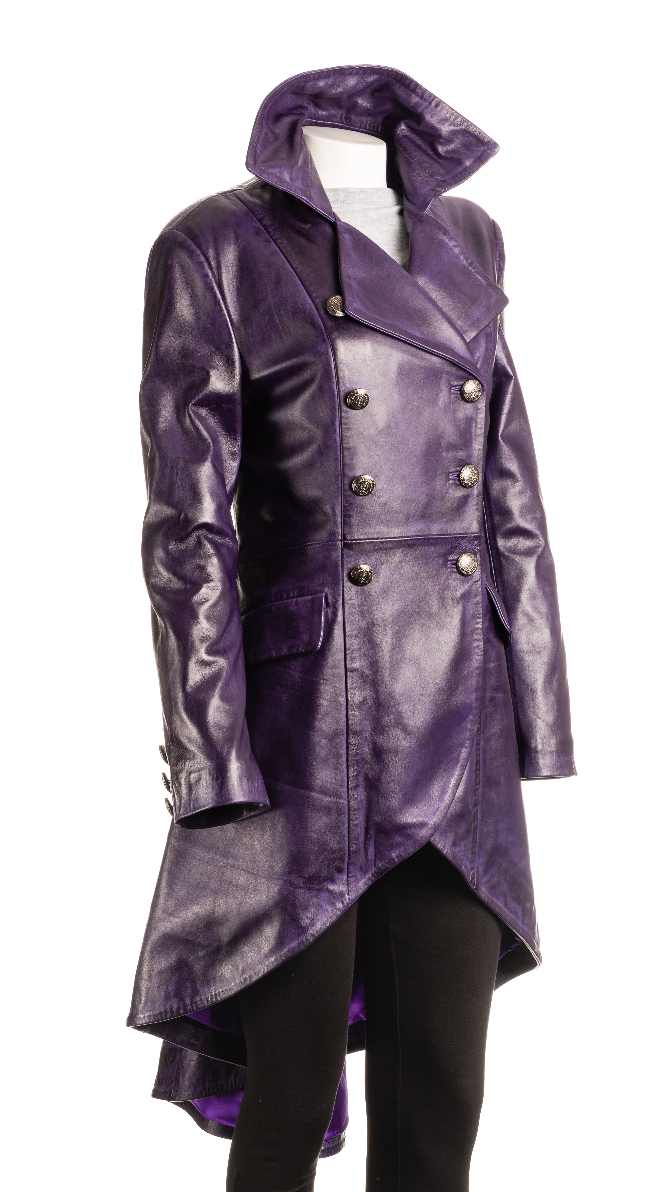 ladies purple jacket