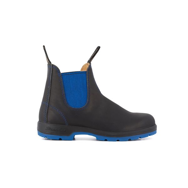 Square blundstone 1403 050 boots black blue leather black 1