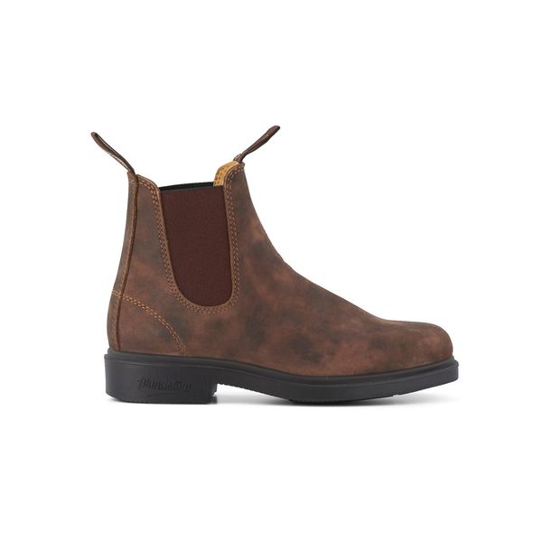 Square blundstone 1306 050 chisel toe boot rustic brown 1